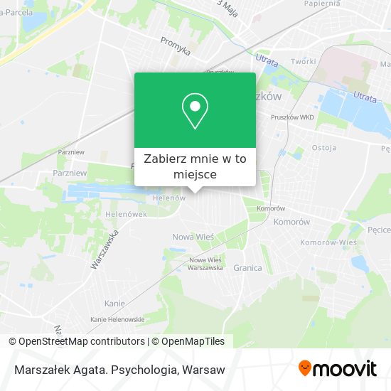 Mapa Marszałek Agata. Psychologia