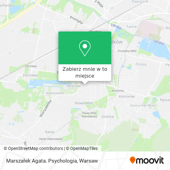 Mapa Marszałek Agata. Psychologia