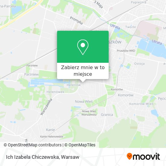 Mapa Ich Izabela Chiczewska