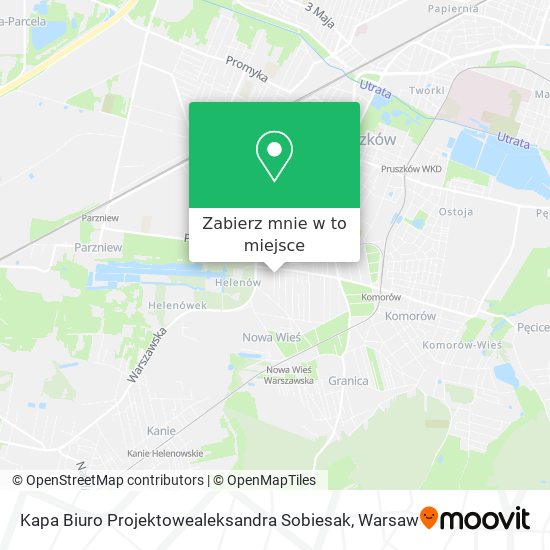 Mapa Kapa Biuro Projektowealeksandra Sobiesak