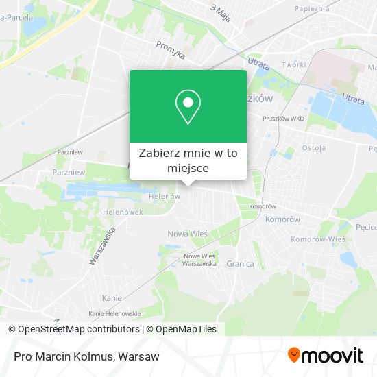 Mapa Pro Marcin Kolmus