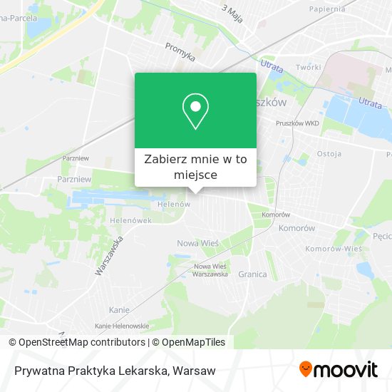 Mapa Prywatna Praktyka Lekarska