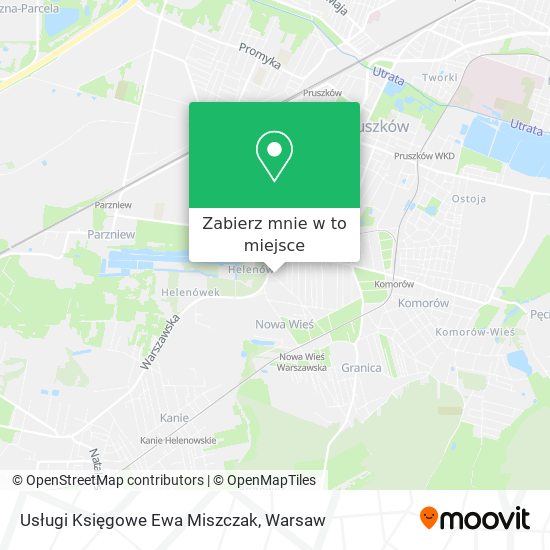 Mapa Usługi Księgowe Ewa Miszczak