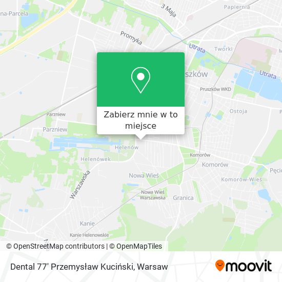 Mapa Dental 77' Przemysław Kuciński