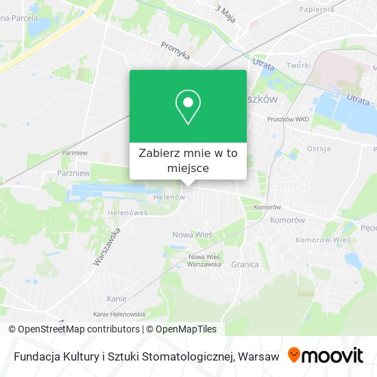 Mapa Fundacja Kultury i Sztuki Stomatologicznej