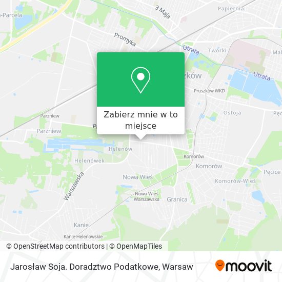 Mapa Jarosław Soja. Doradztwo Podatkowe