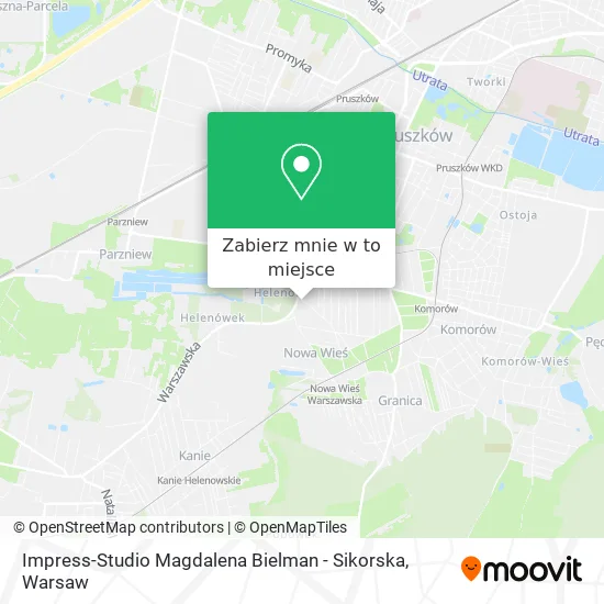 Mapa Impress-Studio Magdalena Bielman - Sikorska