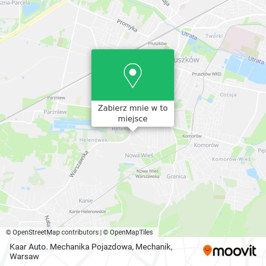 Mapa Kaar Auto. Mechanika Pojazdowa, Mechanik