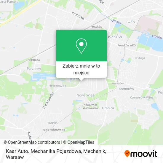 Mapa Kaar Auto. Mechanika Pojazdowa, Mechanik