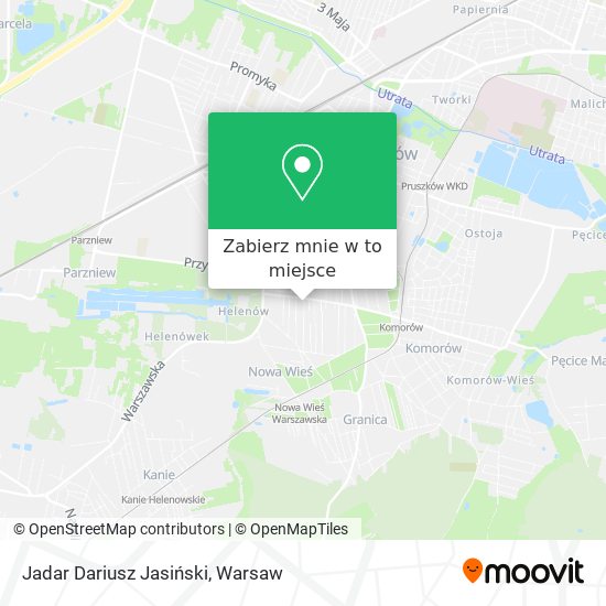 Mapa Jadar Dariusz Jasiński