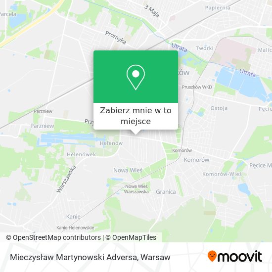 Mapa Mieczysław Martynowski Adversa