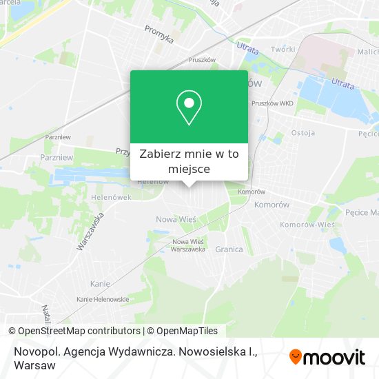 Mapa Novopol. Agencja Wydawnicza. Nowosielska I.