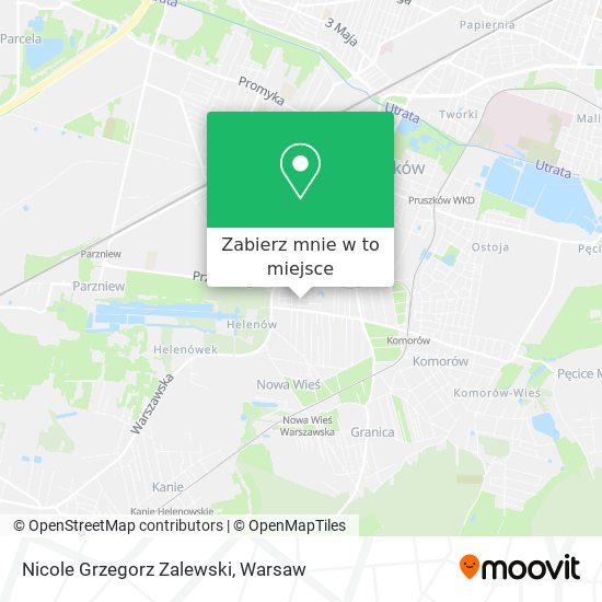 Mapa Nicole Grzegorz Zalewski