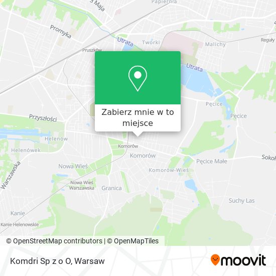 Mapa Komdri Sp z o O