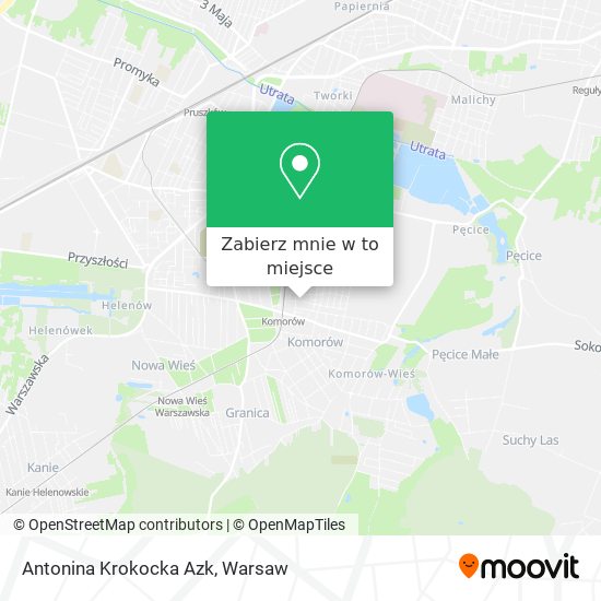 Mapa Antonina Krokocka Azk