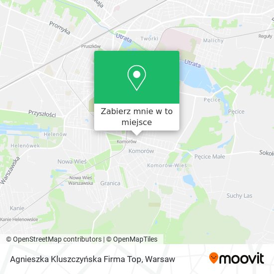 Mapa Agnieszka Kluszczyńska Firma Top