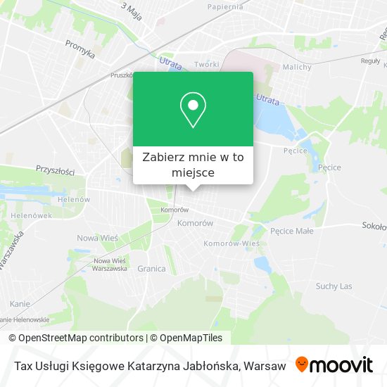 Mapa Tax Usługi Księgowe Katarzyna Jabłońska