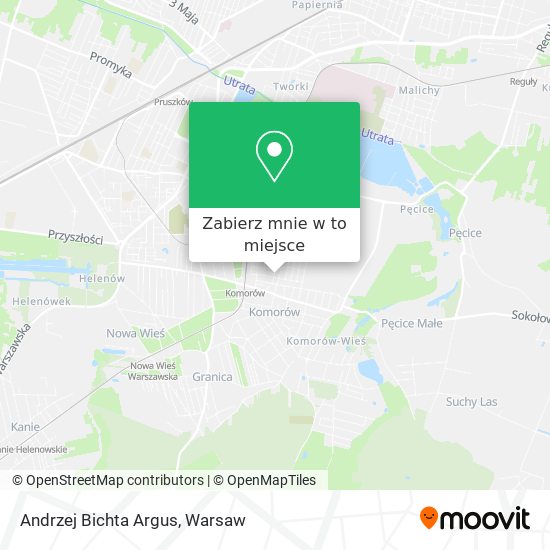 Mapa Andrzej Bichta Argus