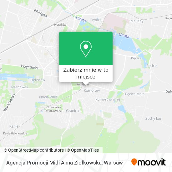 Mapa Agencja Promocji Midi Anna Ziółkowska