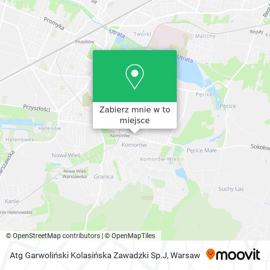 Mapa Atg Garwoliński Kolasińska Zawadzki Sp.J