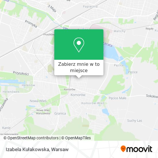 Mapa Izabela Kułakowska