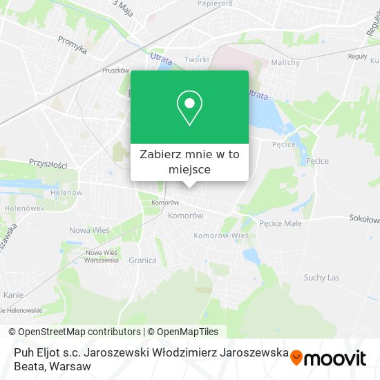 Mapa Puh Eljot s.c. Jaroszewski Włodzimierz Jaroszewska Beata