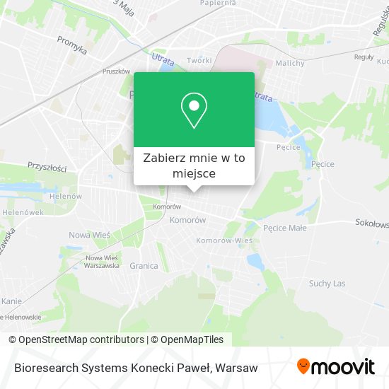 Mapa Bioresearch Systems Konecki Paweł