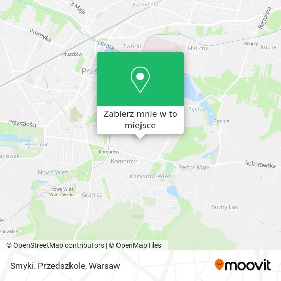 Mapa Smyki. Przedszkole