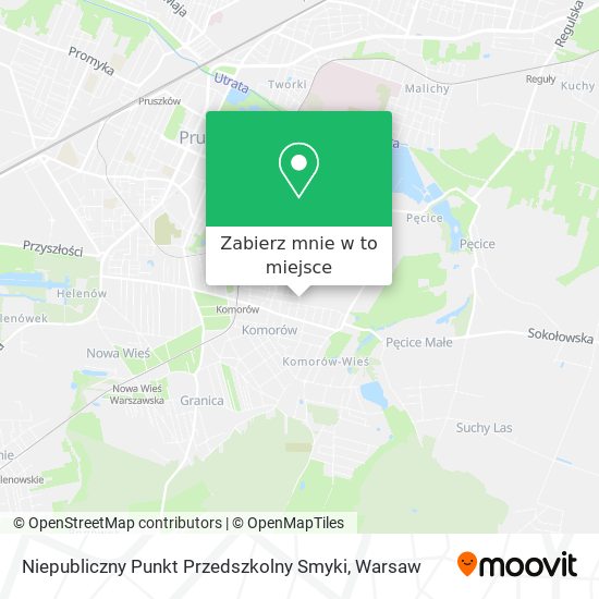 Mapa Niepubliczny Punkt Przedszkolny Smyki