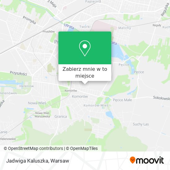 Mapa Jadwiga Kaluszka