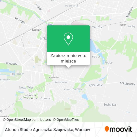 Mapa Aterion Studio Agnieszka Szajewska