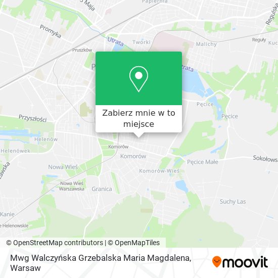 Mapa Mwg Walczyńska Grzebalska Maria Magdalena