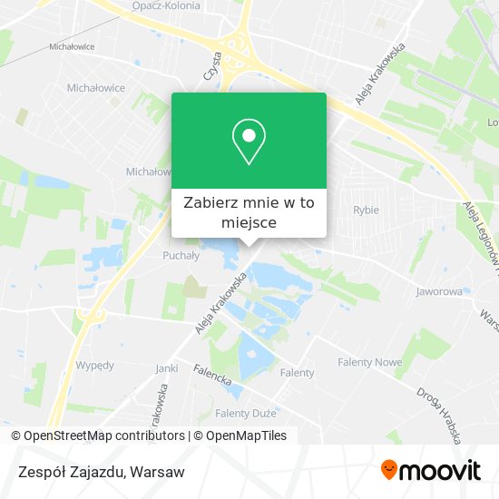 Mapa Zespół Zajazdu