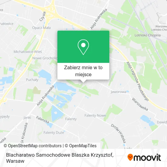 Mapa Blacharatwo Samochodowe Blaszka Krzysztof