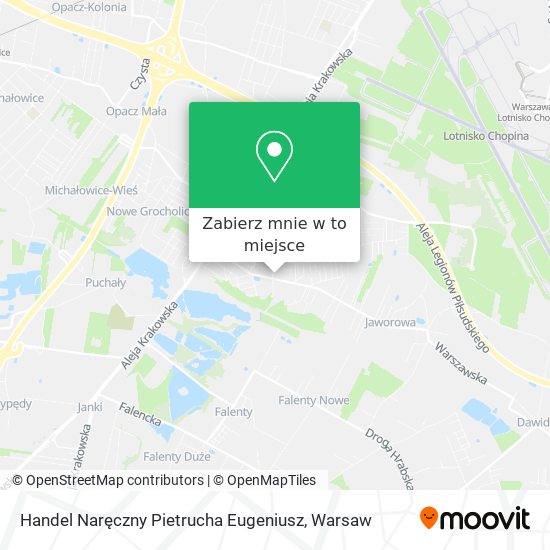 Mapa Handel Naręczny Pietrucha Eugeniusz