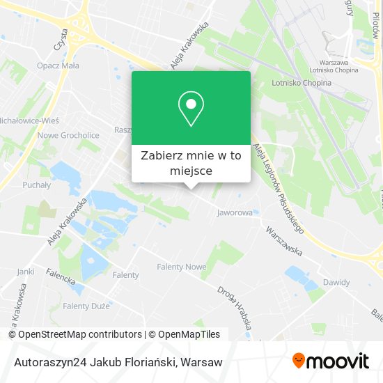 Mapa Autoraszyn24 Jakub Floriański