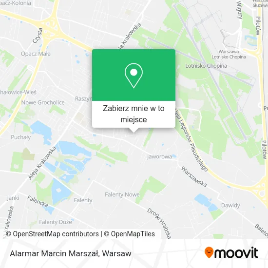 Mapa Alarmar Marcin Marszał