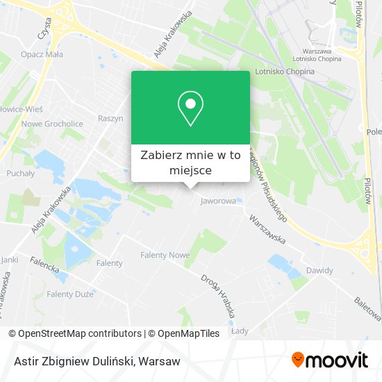 Mapa Astir Zbigniew Duliński