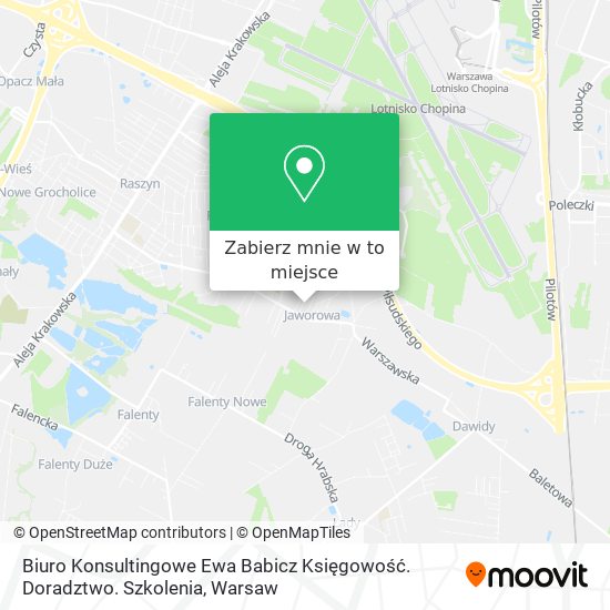 Mapa Biuro Konsultingowe Ewa Babicz Księgowość. Doradztwo. Szkolenia