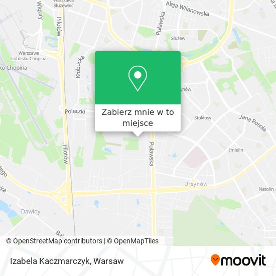 Mapa Izabela Kaczmarczyk