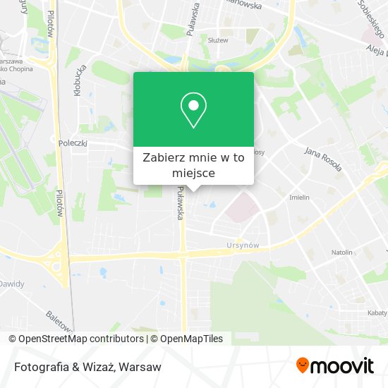 Mapa Fotografia & Wizaż