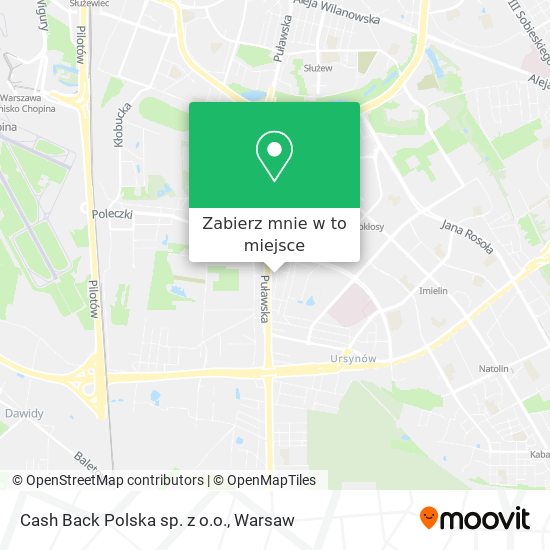 Mapa Cash Back Polska sp. z o.o.