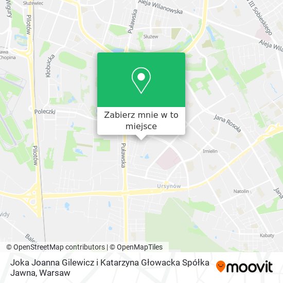 Mapa Joka Joanna Gilewicz i Katarzyna Głowacka Spółka Jawna