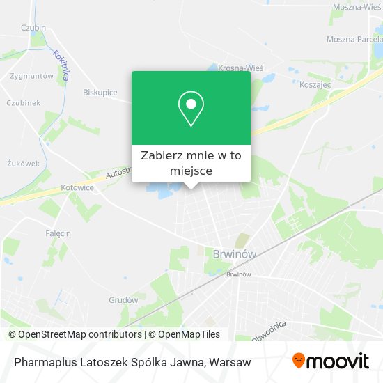 Mapa Pharmaplus Latoszek Spólka Jawna