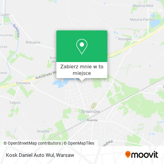 Mapa Kosk Daniel Auto Wul