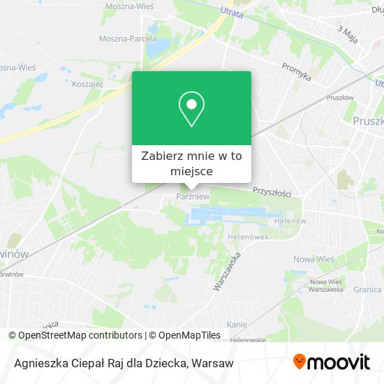 Mapa Agnieszka Ciepał Raj dla Dziecka