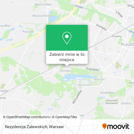 Mapa Rezydencja Zalewskich