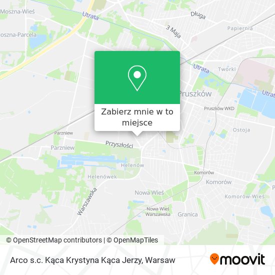 Mapa Arco s.c. Kąca Krystyna Kąca Jerzy