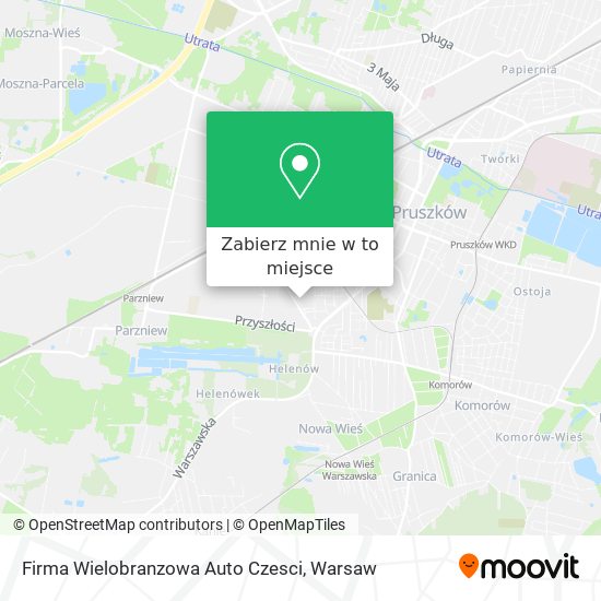 Mapa Firma Wielobranzowa Auto Czesci