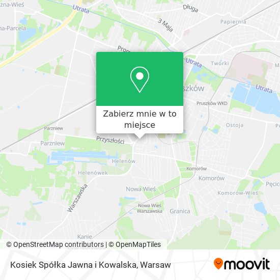 Mapa Kosiek Spółka Jawna i Kowalska